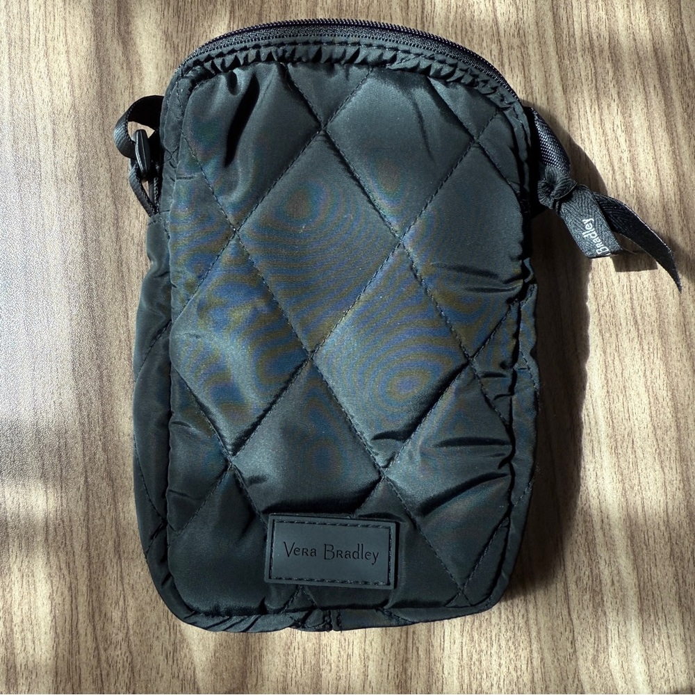 Vera Bradley Easy RFID Crossbody Bag - Black Ultralight